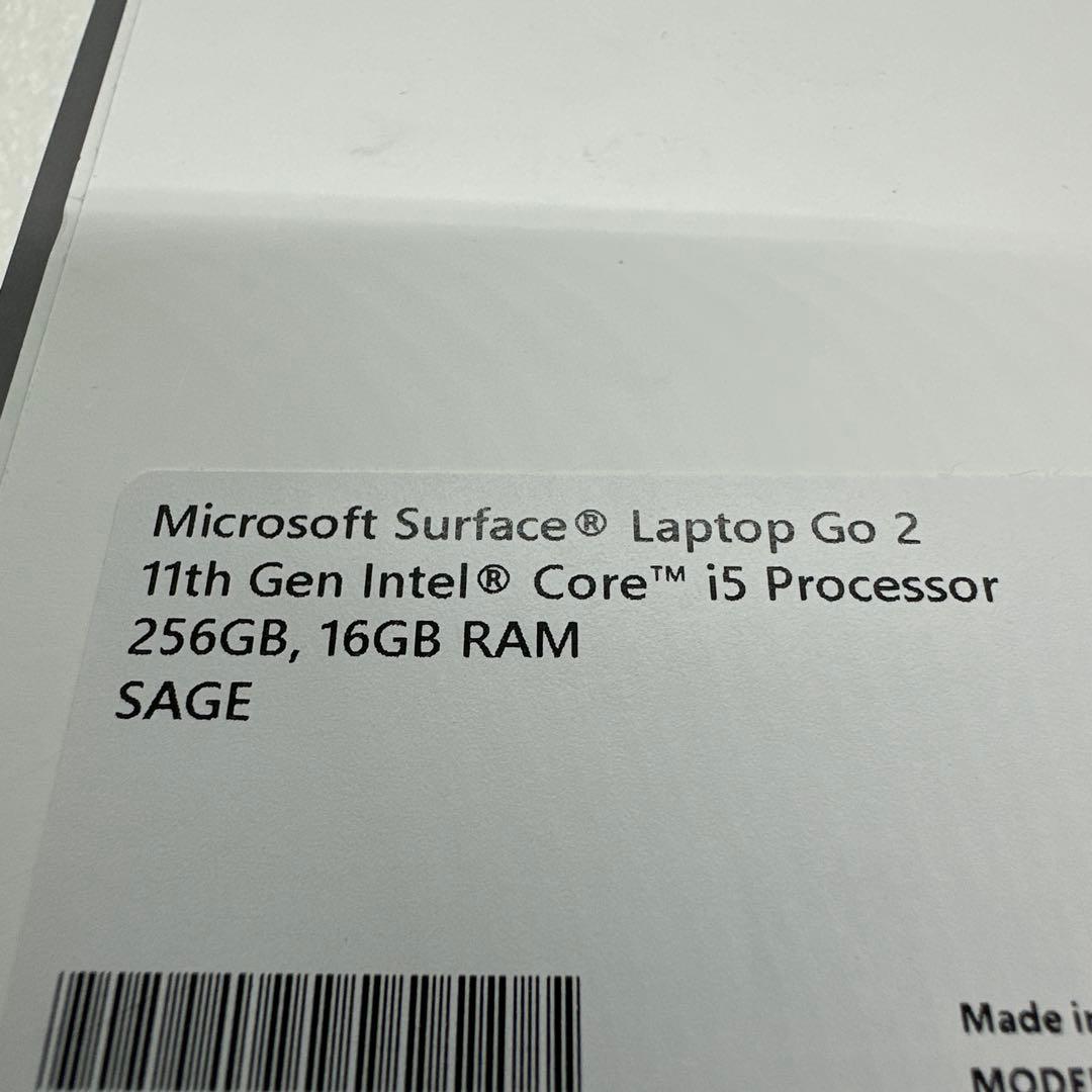 Windowsノート本体 Microsoft Surface Laptop Go 2 i5 16gb256