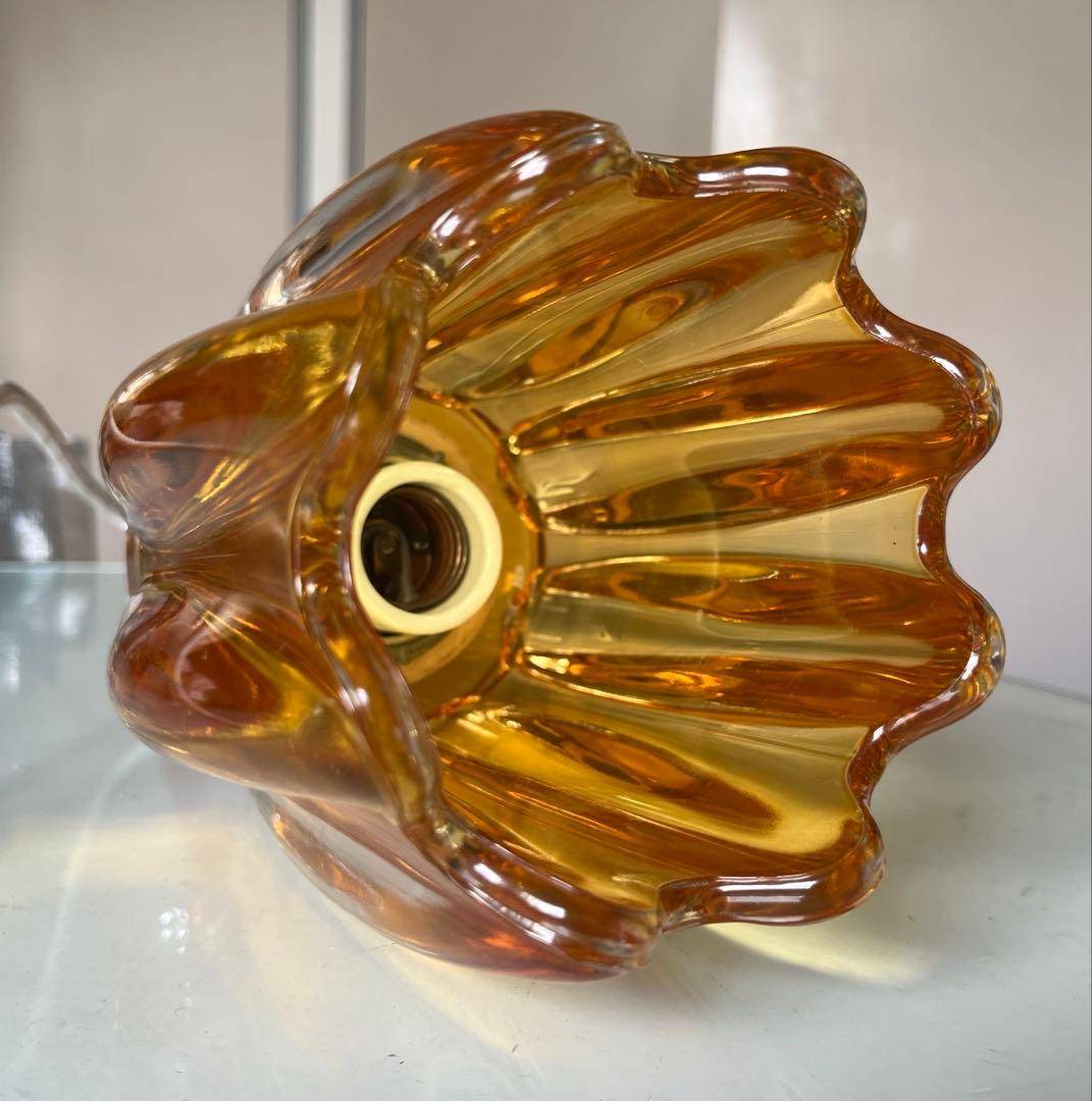 ヴィンテージ　70's ペンダントランプ　ミッドセンチュリー レトロモダン