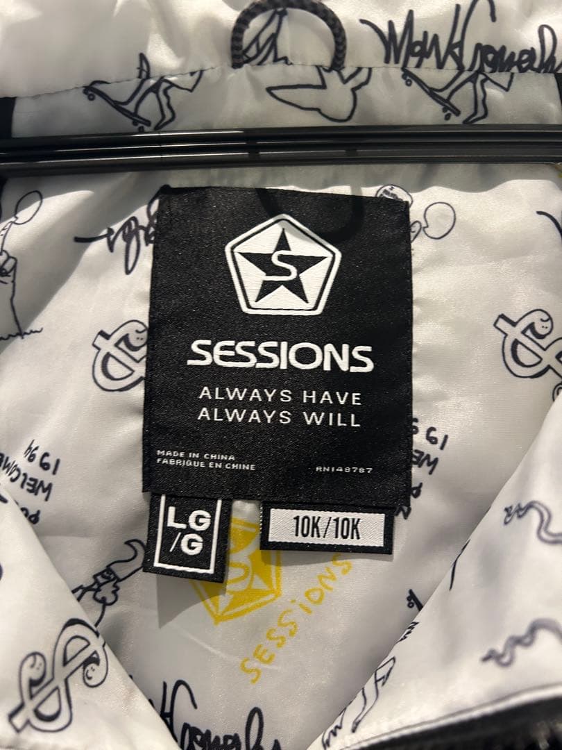 SESSIONS スノーボードジャケット L マークゴンザレス