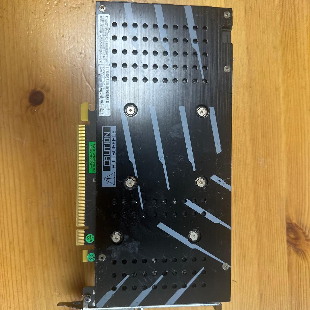 デュアルファン グラフィックボード　galakuro RTX2060 6G動作品