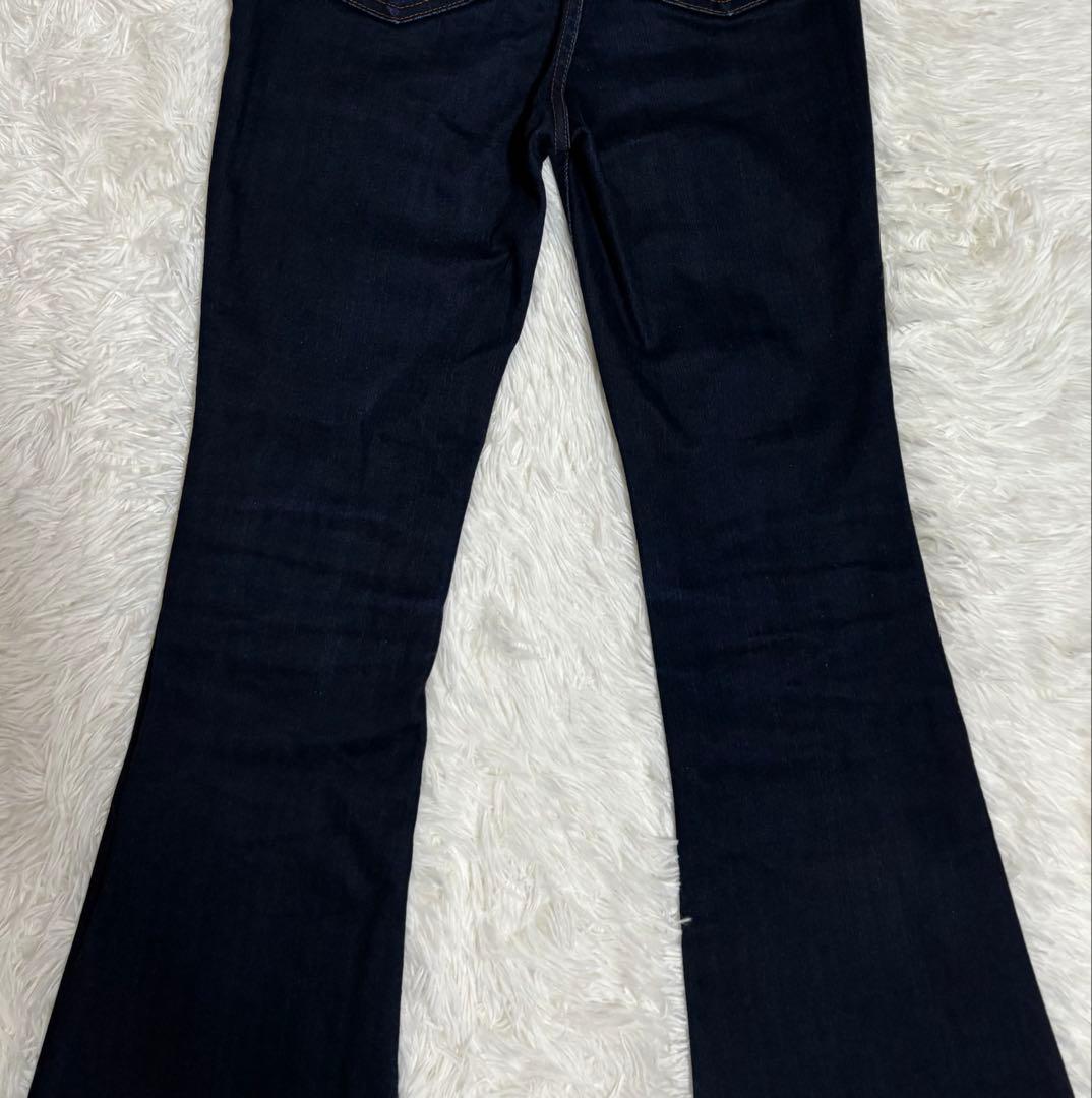 MOUSSY MVS FLARE フレア デニム レディース 濃紺 24