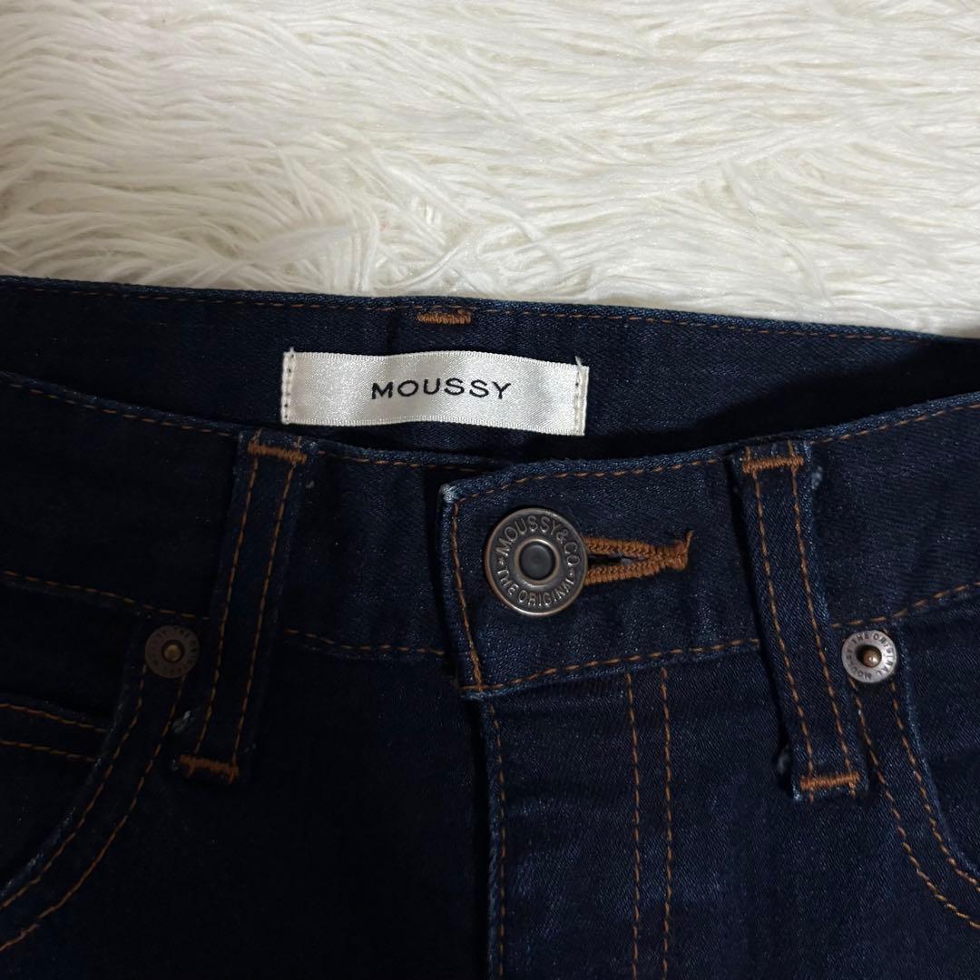 MOUSSY MVS FLARE フレア デニム レディース 濃紺 24