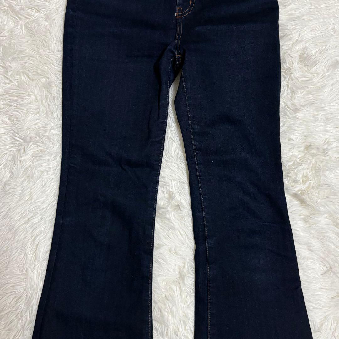 MOUSSY MVS FLARE フレア デニム レディース 濃紺 24