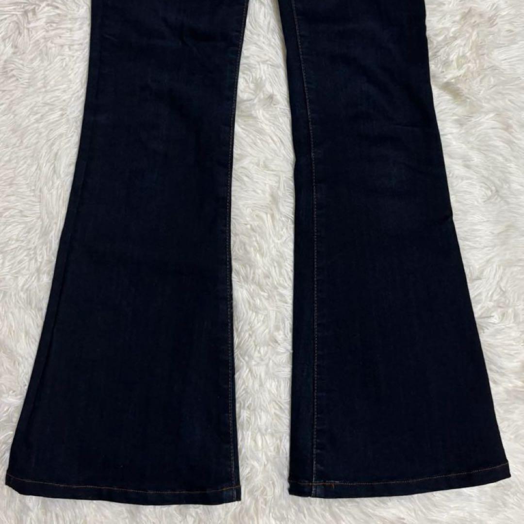 MOUSSY MVS FLARE フレア デニム レディース 濃紺 24