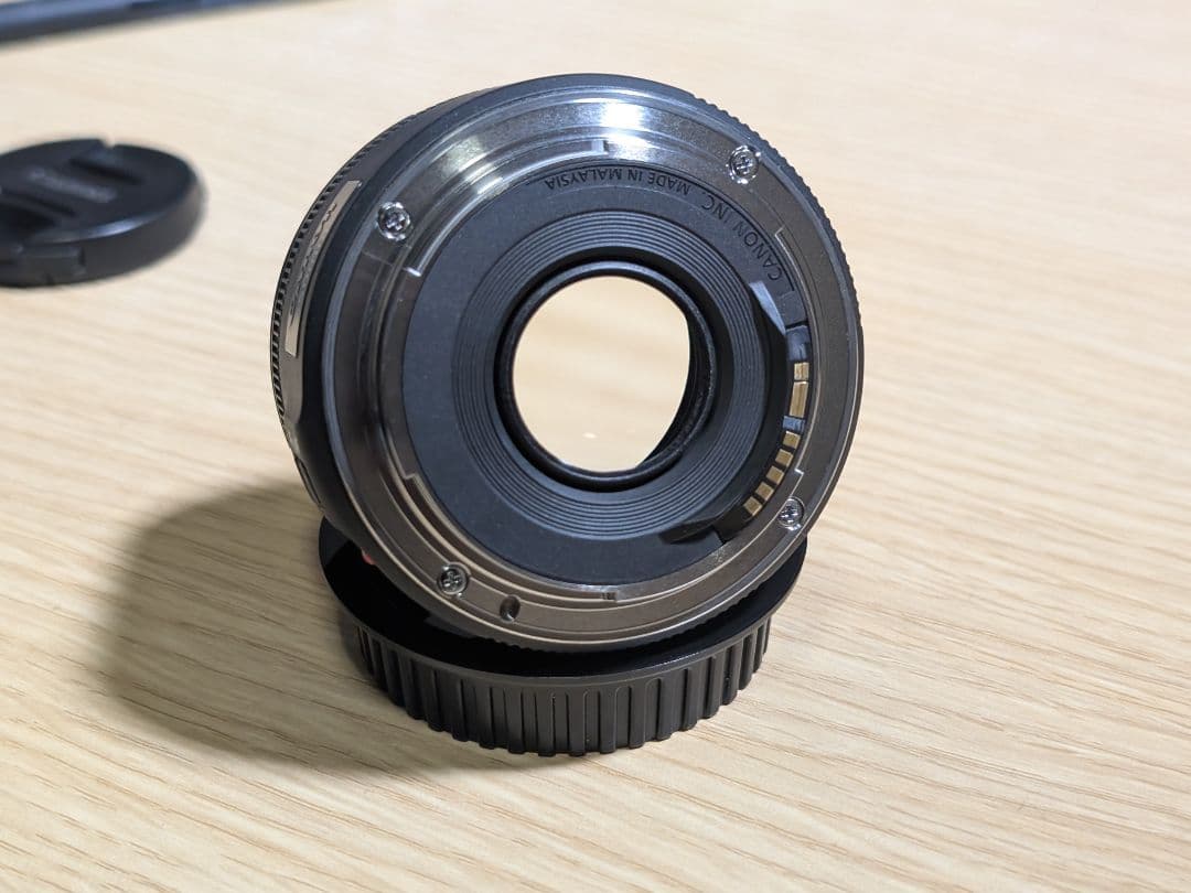 【美品】Canon 50mm f1.8 レンズ ES-68付