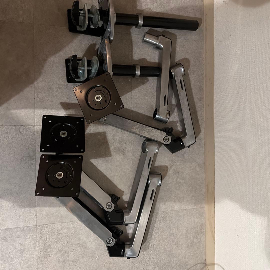 RGOTRON エルゴトロン LX モニターアーム　デュアルとシングルセット