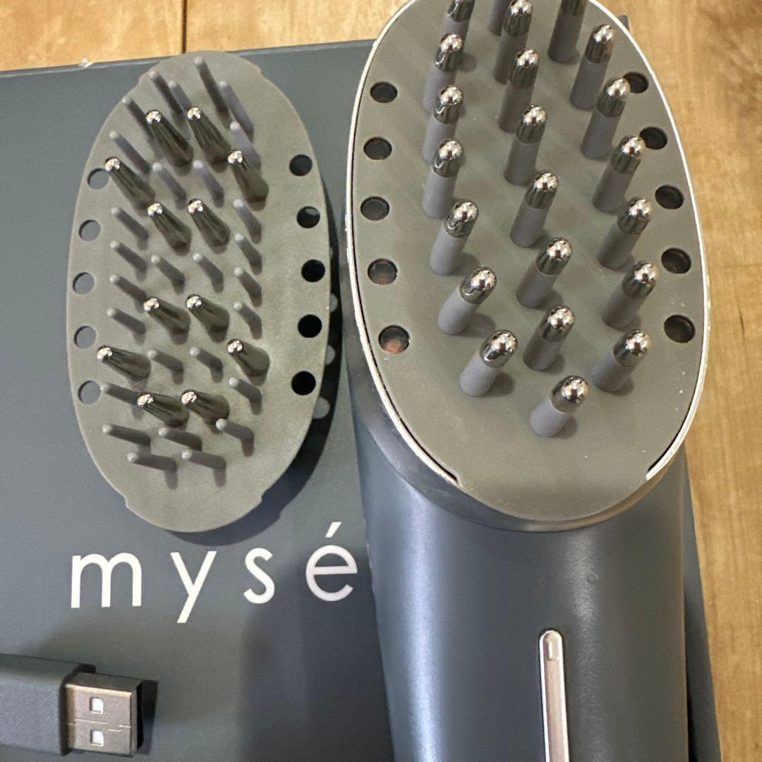 ヤーマン　美顔器　頭皮　ミーゼ myse MS-80G GRAY ブラシ
