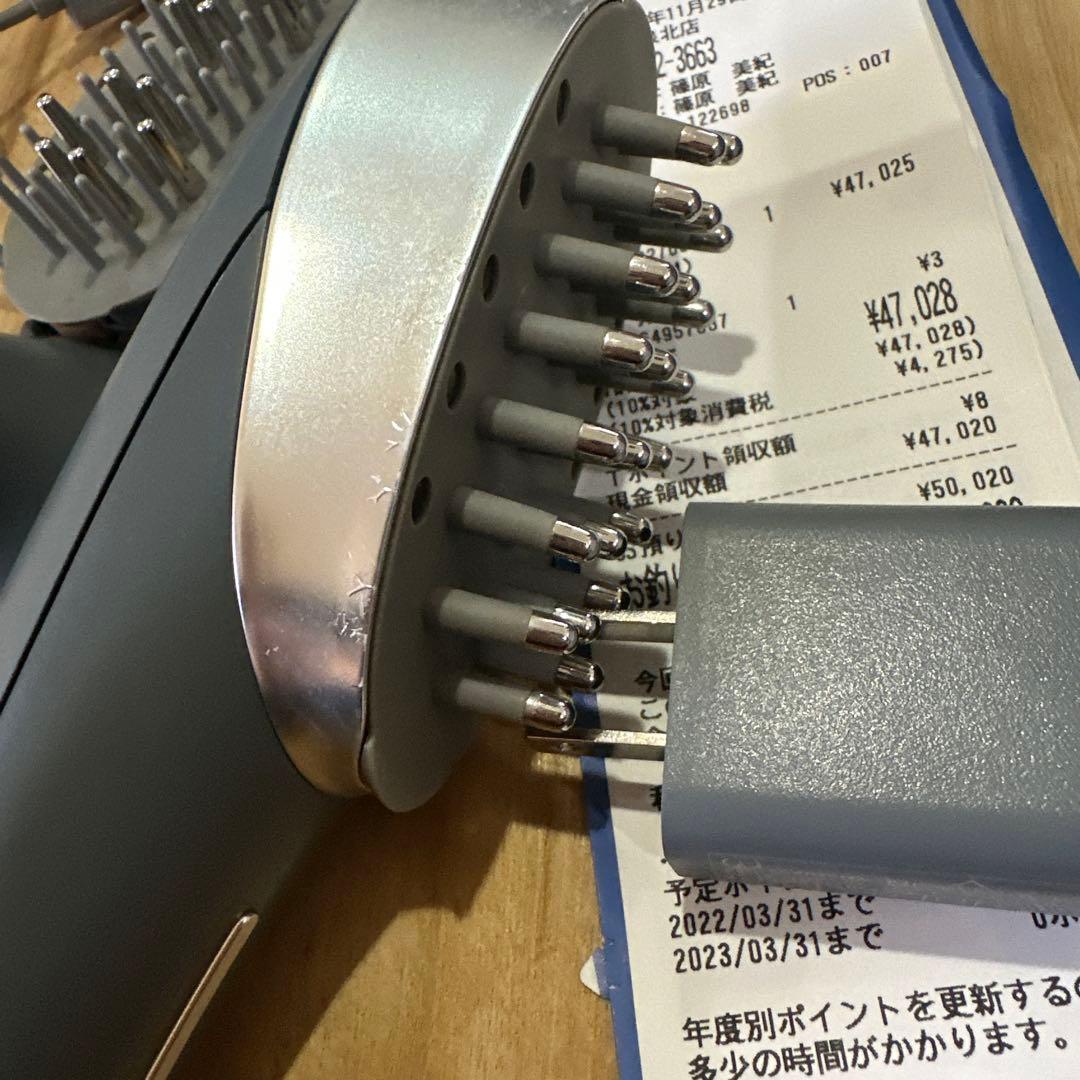 ヤーマン　美顔器　頭皮　ミーゼ myse MS-80G GRAY ブラシ