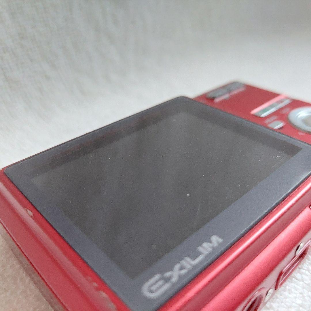 美品 CASIO コンパクトデジタルカメラ EXILIM EX-Z60 赤