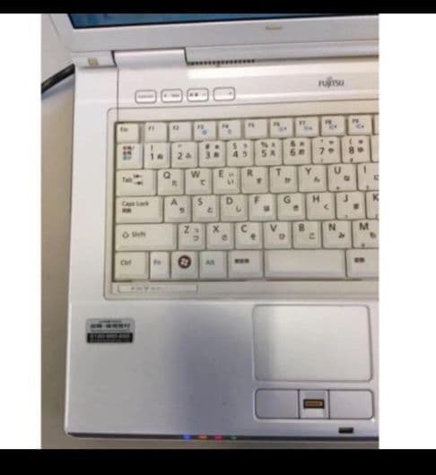 激安富士通ノートパソコン FMV BIBLO NF40U win7 dvdマルチ