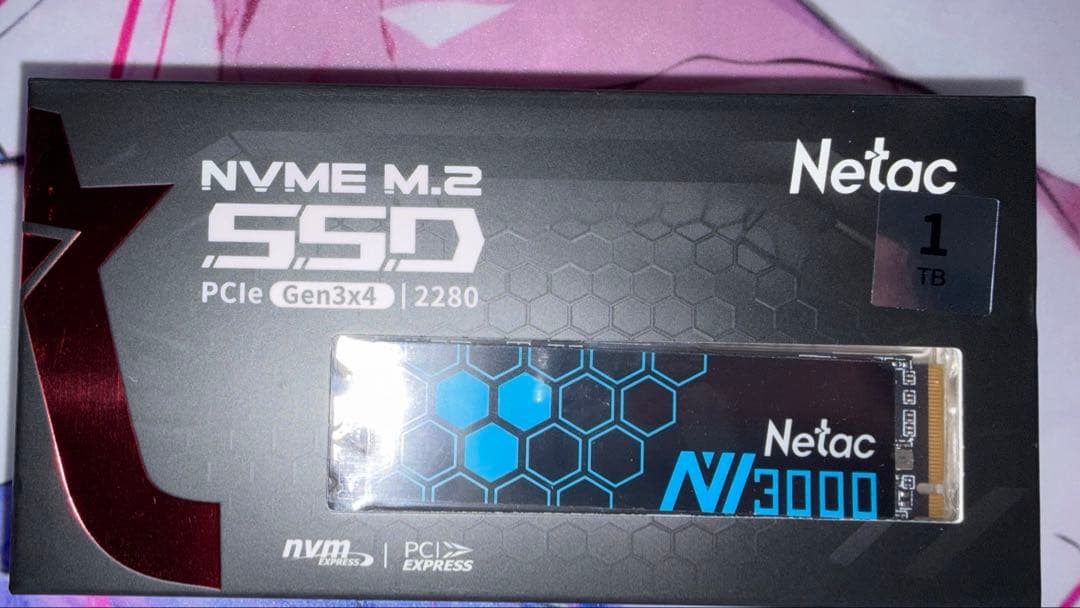 [新品]ssd 1tb NVME M.2 5年保証