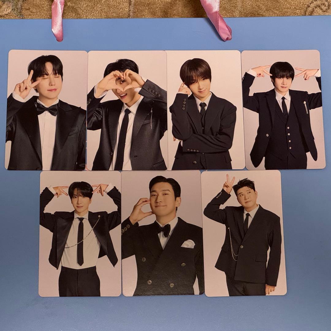 SUPER JUNIOR プレミアシート トレカ 7枚セット