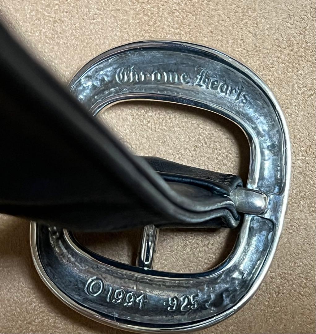 クロムハーツ スナットパックXL　一番大きいサイズ　ショルダーバッグ 黒革