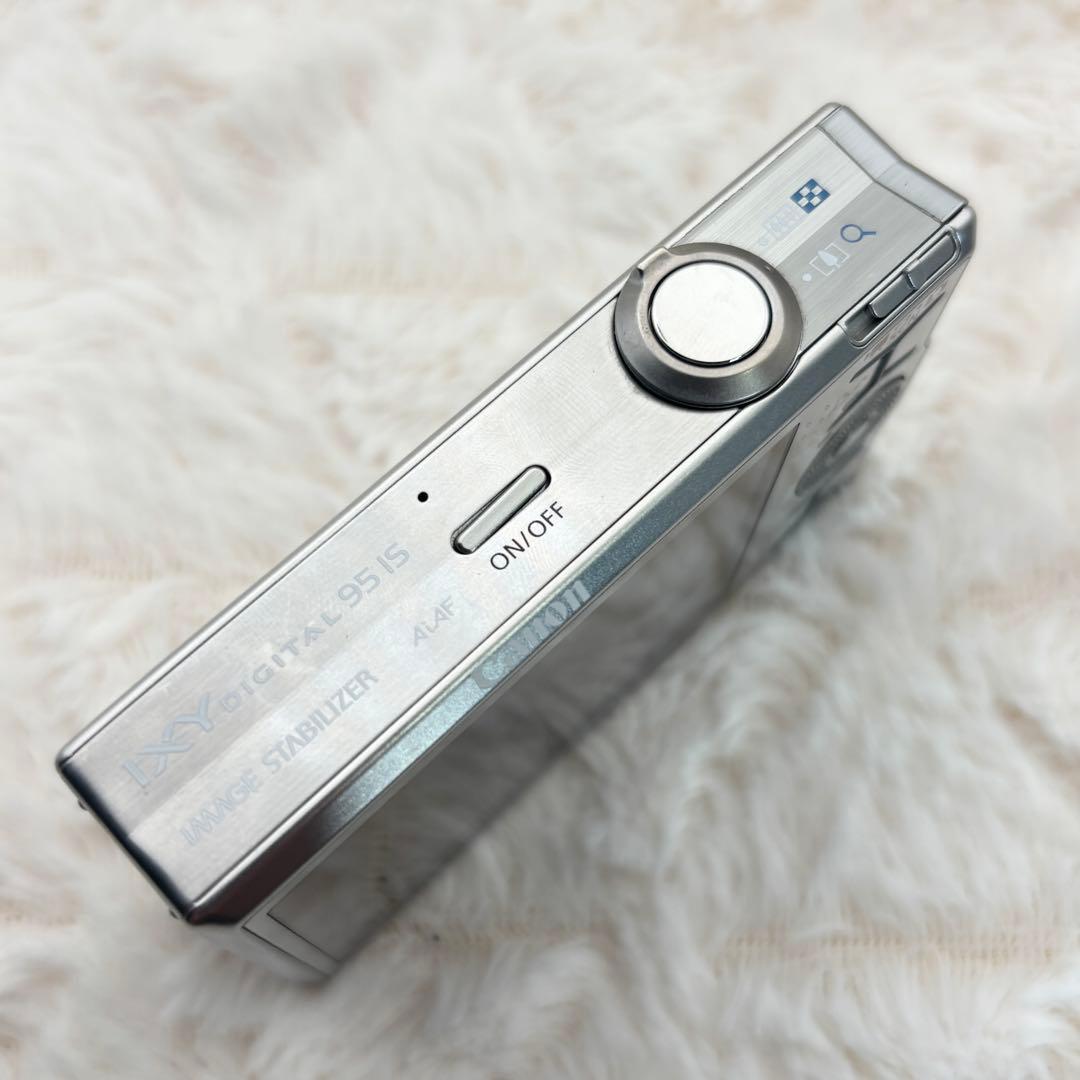 動作確認済み Canon IXY 95 IS シルバー バッテリー付属