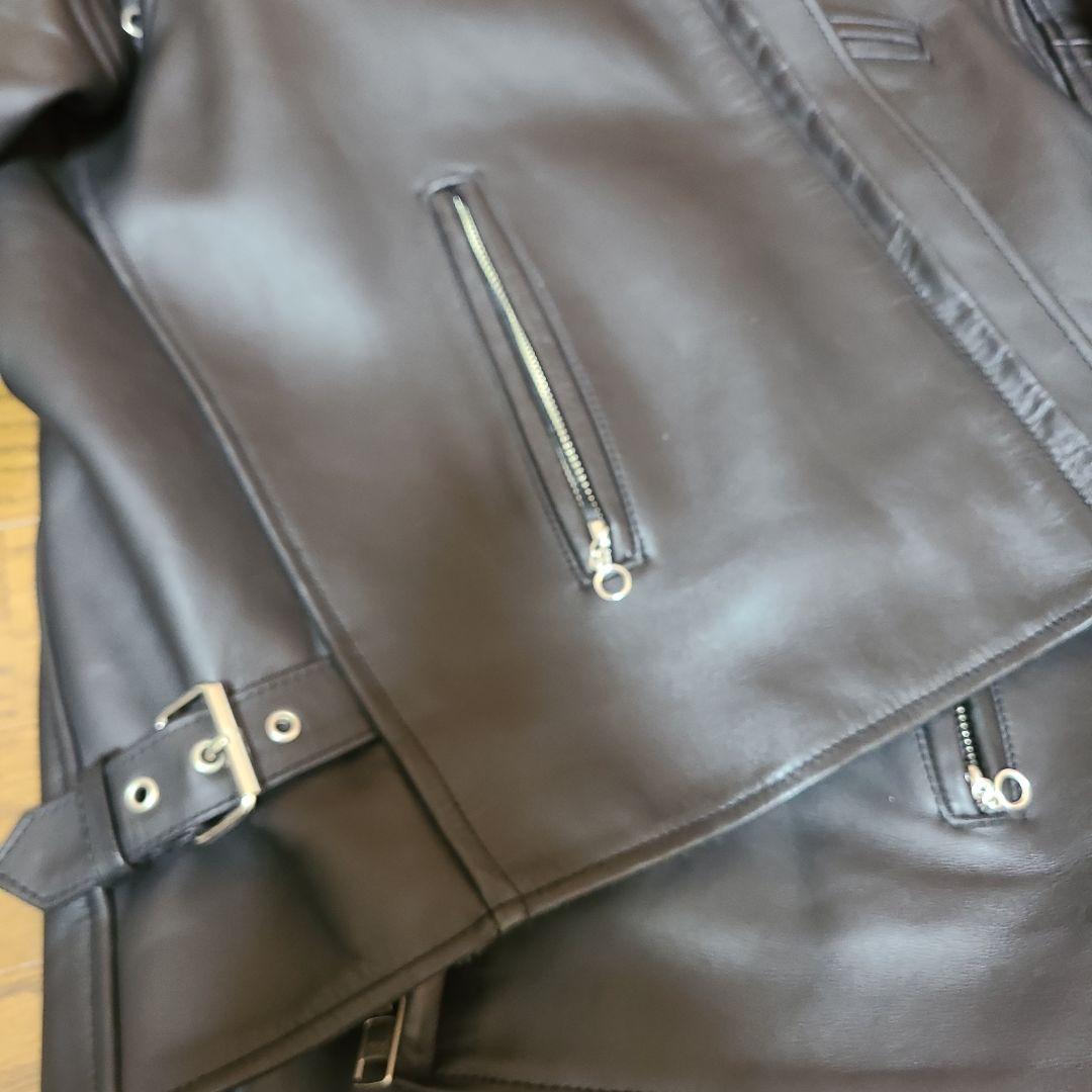 カドヤ　シングルライダースジャケット3L