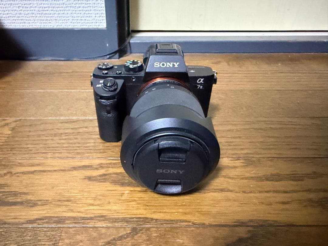 SONY α7 II ミラーレスカメラ レンズ付き バッテリー3個有り