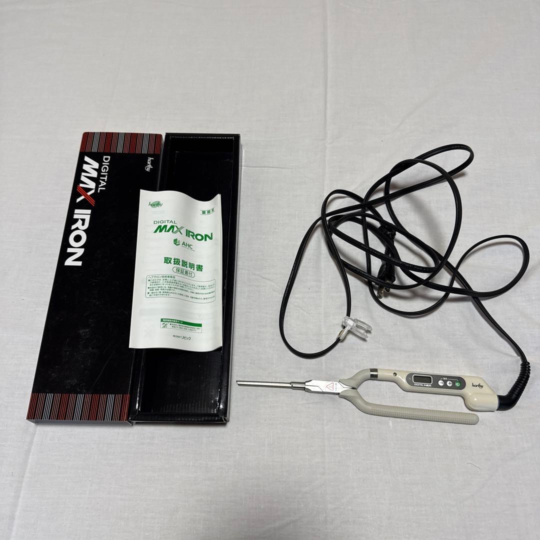 (美品)ハーシーデジタルマックスアイロン 3ミリ 8