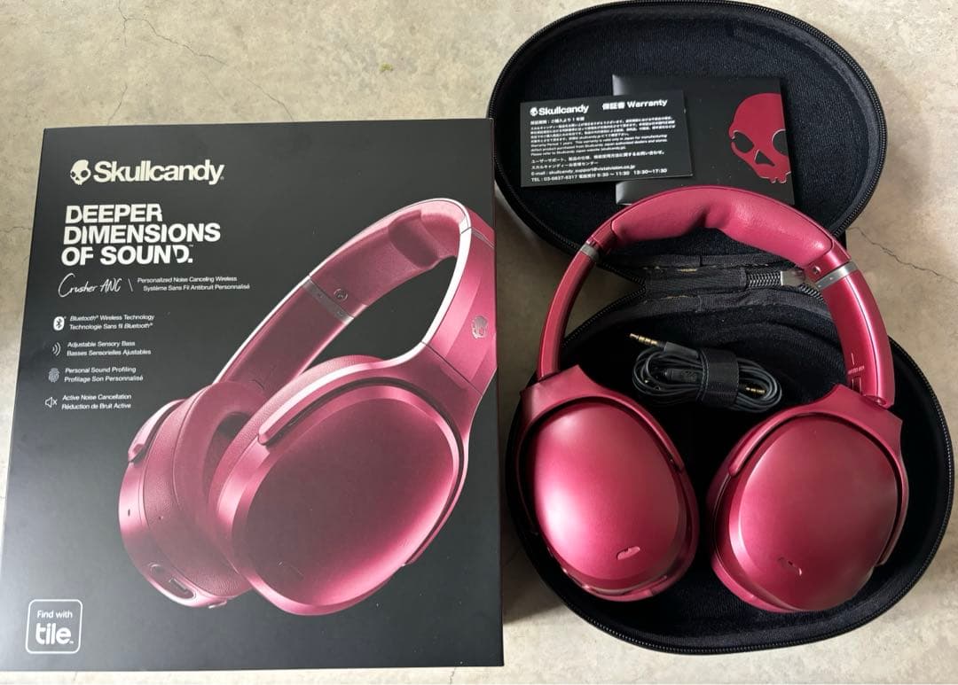 ヘッドホン Skullcandy Crusher ANC