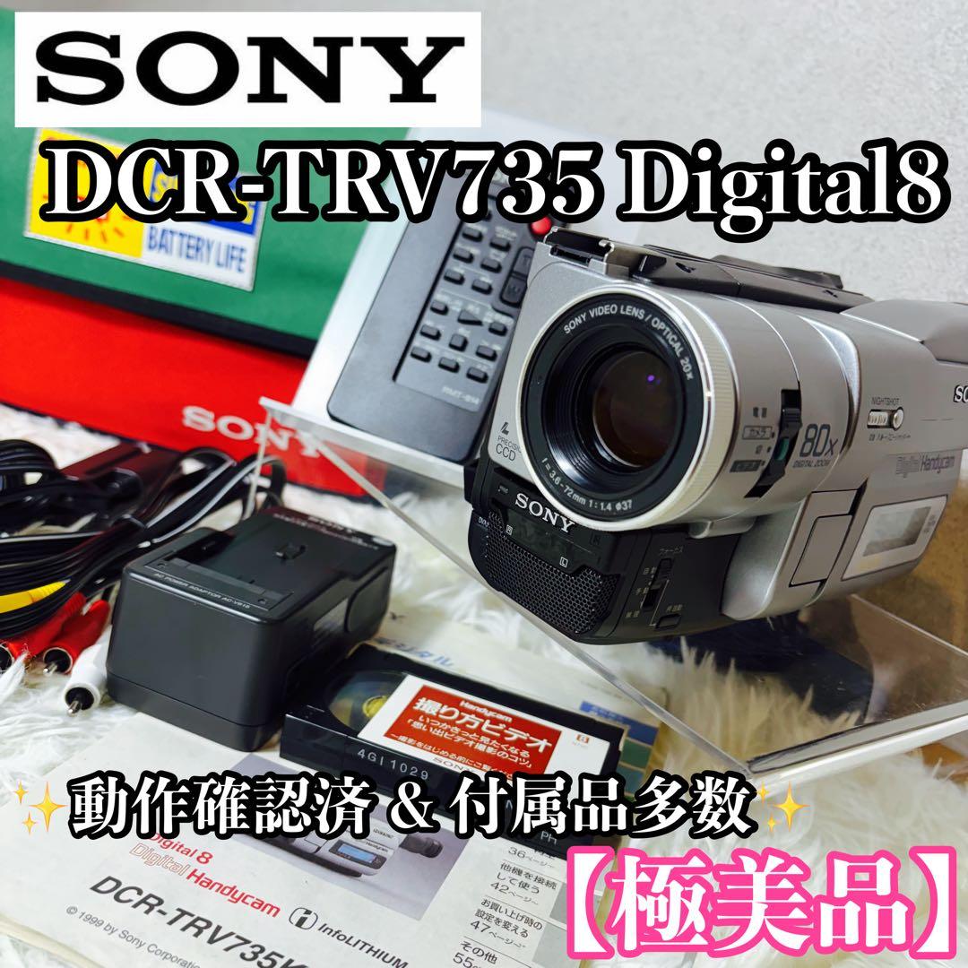 SONY DCR-TRV735 Digital8 デジタルビデオカメラレコーダー