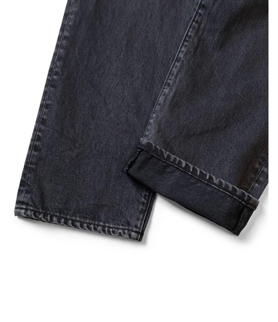 kapital black denim 後染め