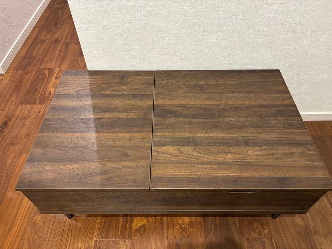 【sr-aucky出品】ニトリ　昇降リビングテーブル