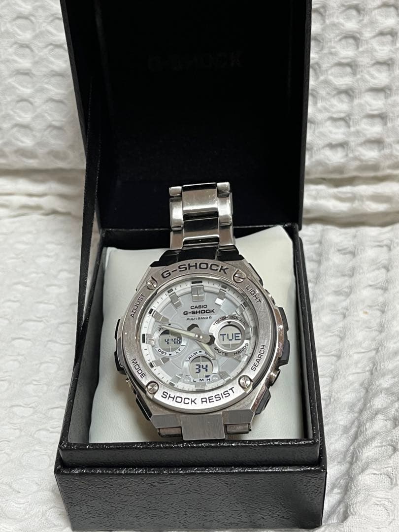 【お値下げ不可　期間限定値下】ＧSHOCKスチール　電波ソーラー