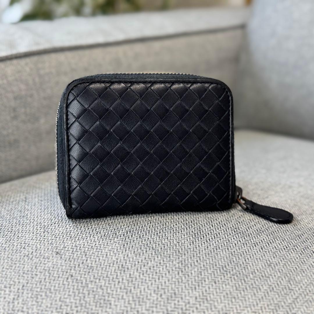 ボッテガ ヴェネタ イントレチャート ラウンドファスナー ケース