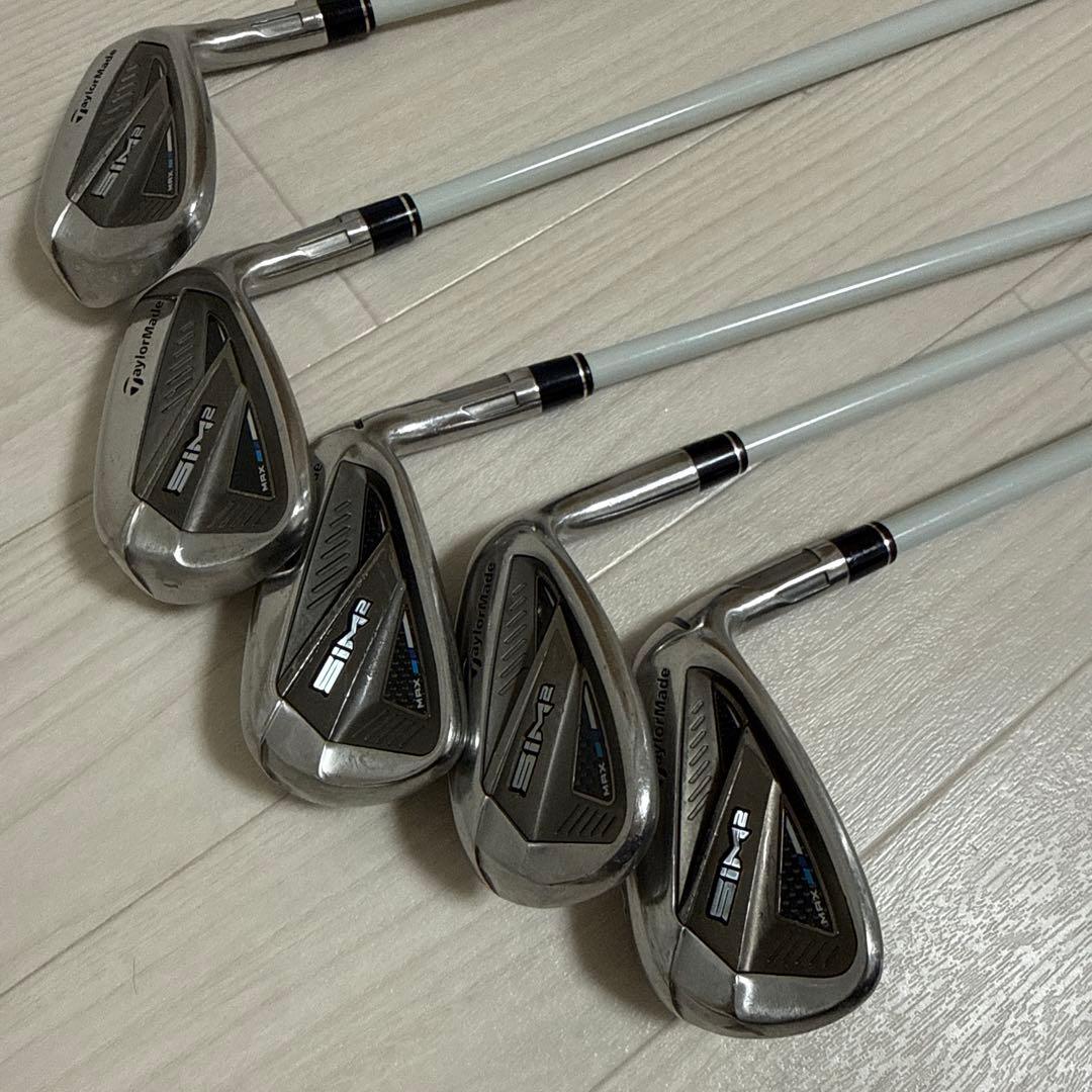 テイラーメイド SIM2 MAX シムツー マックス　レディース　５本