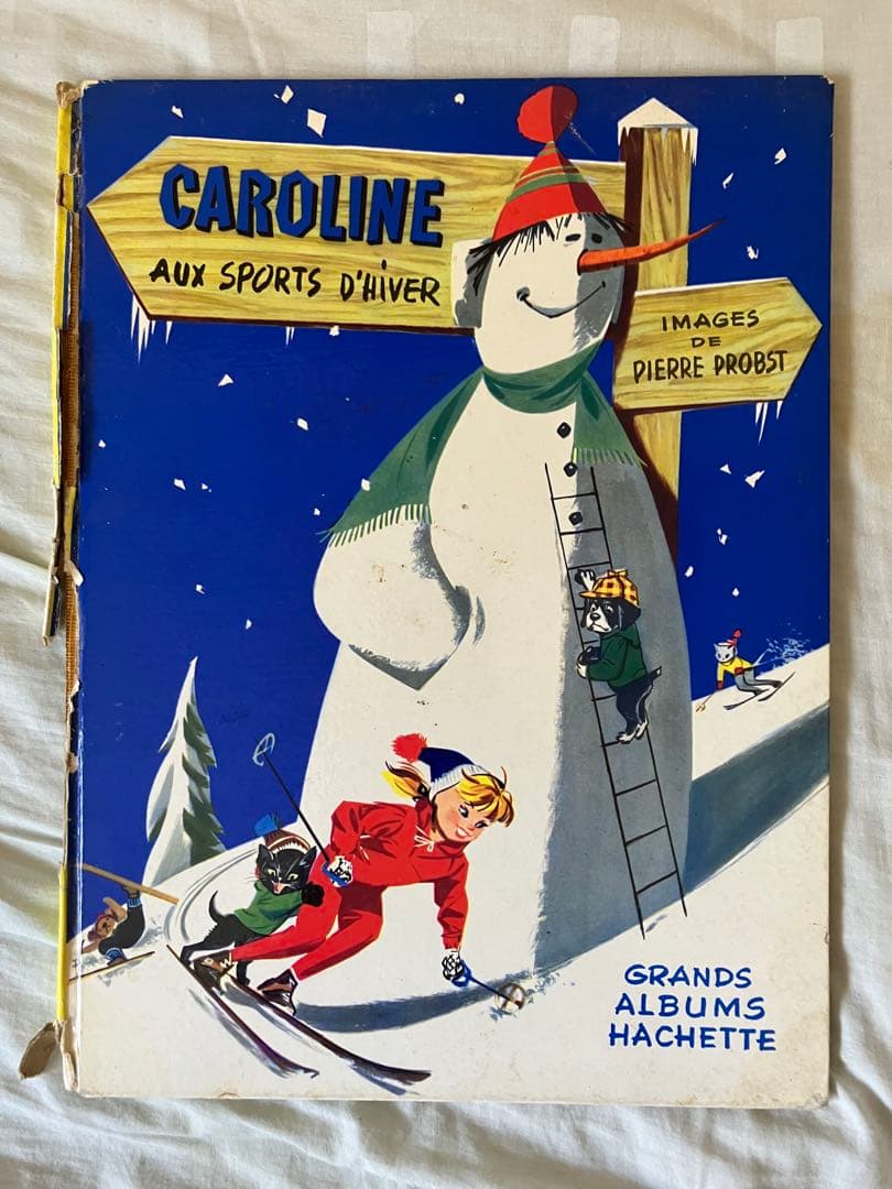 【希少】ピエール・プロブスト　カロリーヌシリーズ絵本9冊（フランス語版）+回顧録