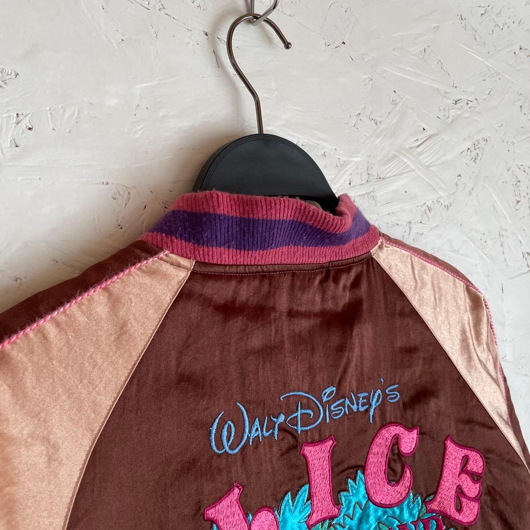 古着Vintage【Disney】アリスインワンダーランド　スカジャンブルゾンL