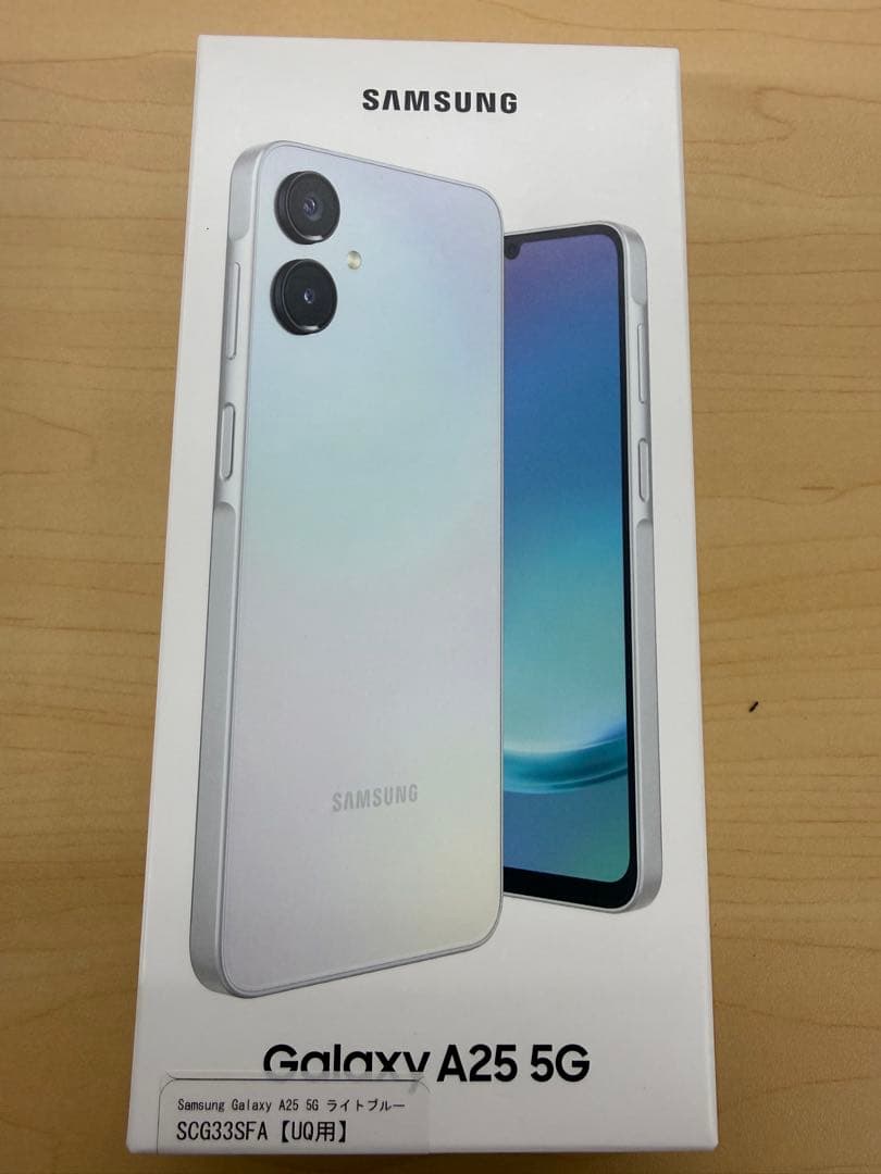 Samsung Galaxy A25 5G 64GB ライトブルー 新品未使用