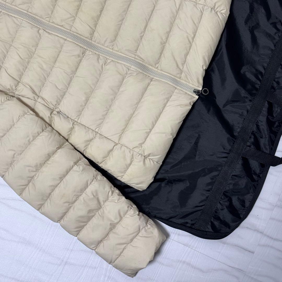 XL✨22年タグ付 タトラス 全面ナイロン ヴァレナ ダウンジャケット ファー