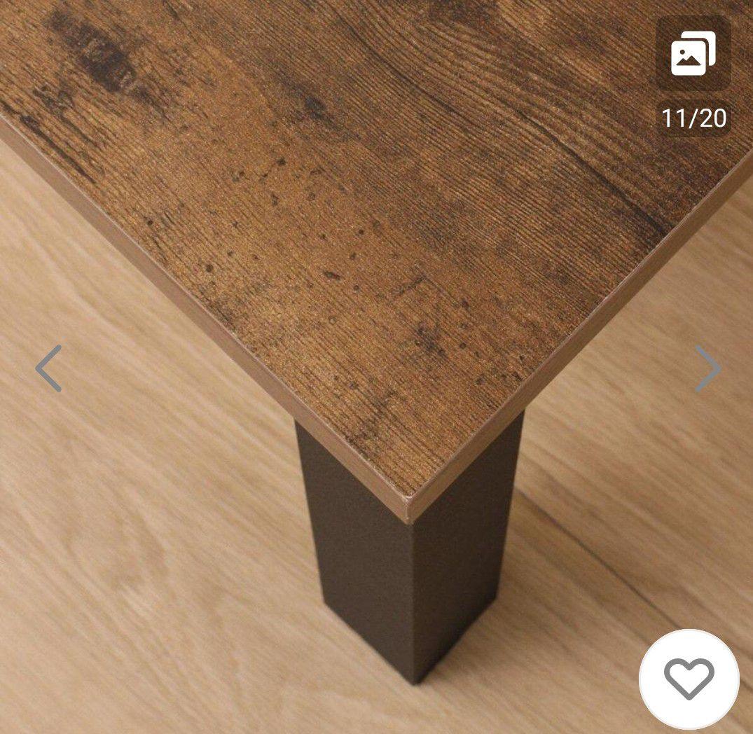 lisaシンプル木目調こたつテーブル