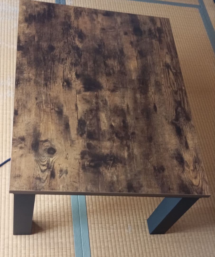 lisaシンプル木目調こたつテーブル