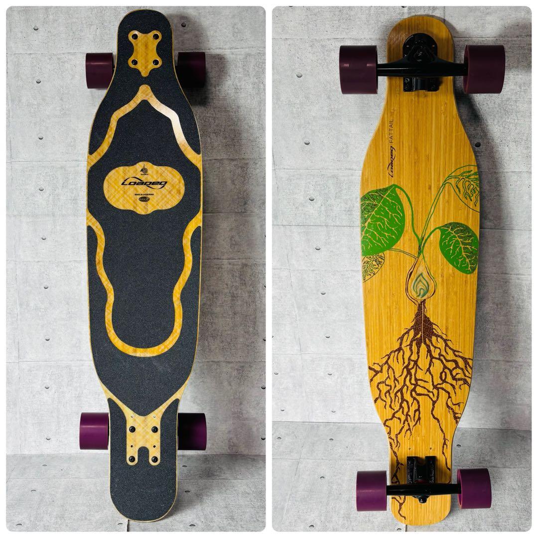 美品 ローデッド LOADED Flex2 ロングスケートボード スケボー