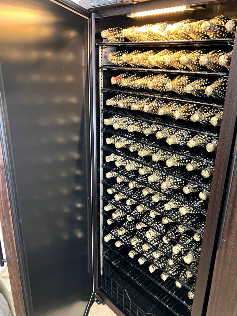 フォルスタージャパン　ワインセラー【120本収納/ 左開き】ウッドブラン