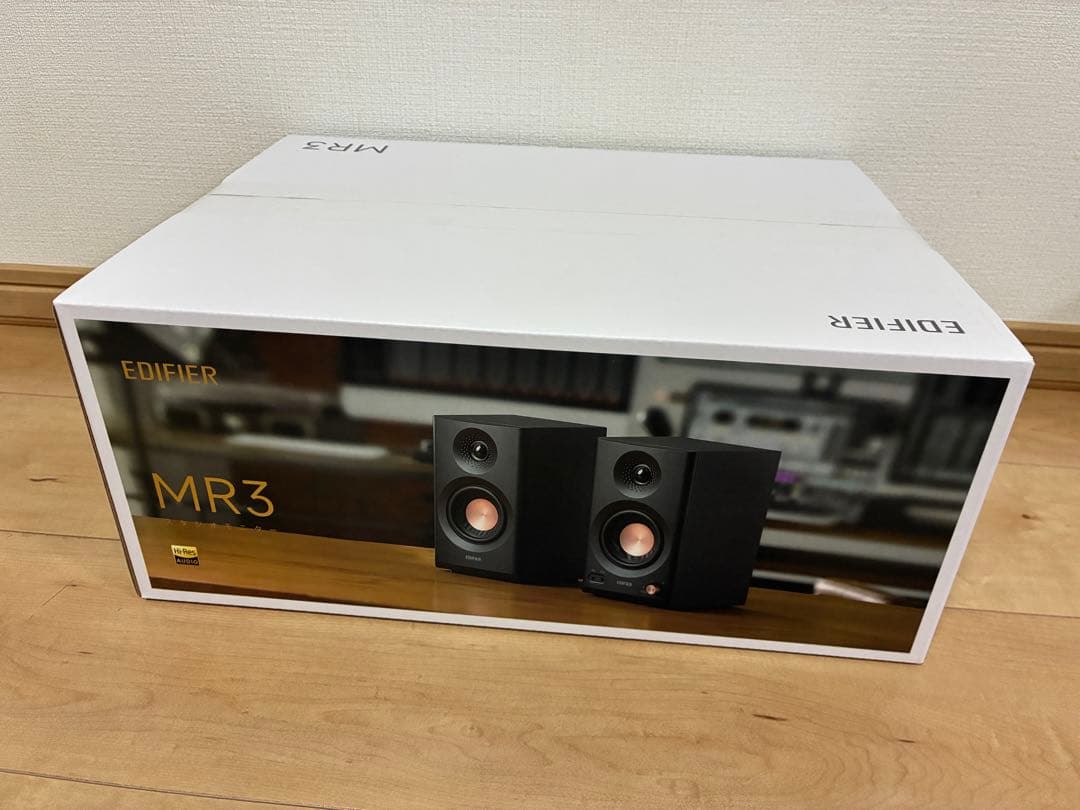 Edifier MR3 スタジオモニタースピーカー 36W ブラック 整備済み品