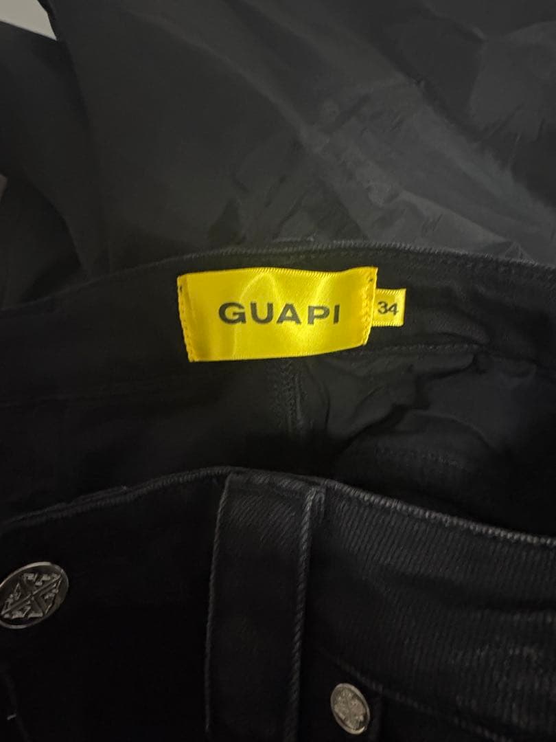 パンツ GUAPI / obsidian black sanctum denim