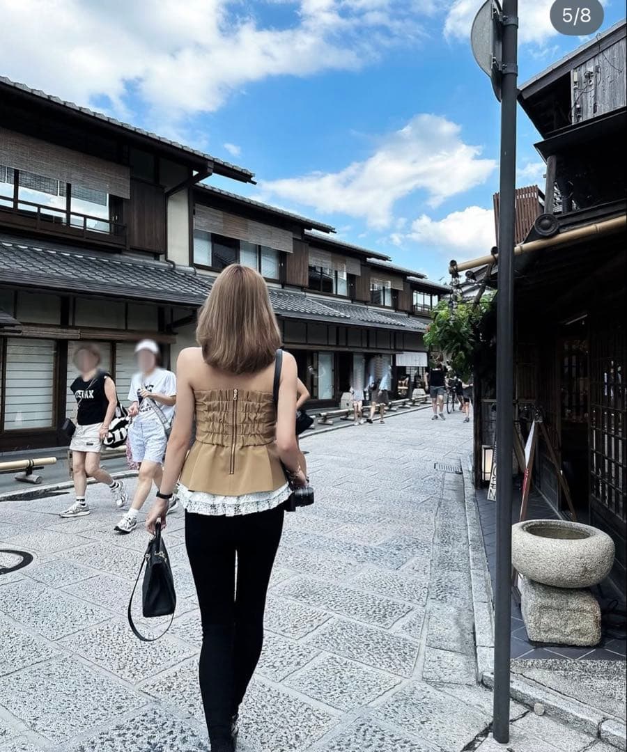 sheller シェリエ　レースビスチェ