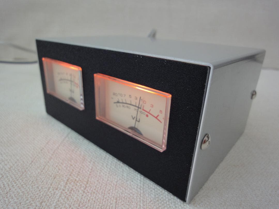 自作ステレオVUメーター212号機（新品未使用コンパクトタイプ）