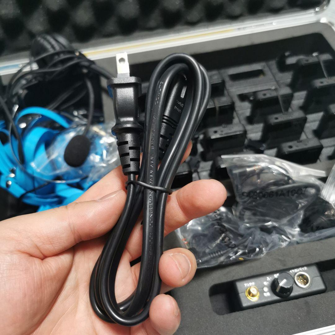 デジタルワイヤレスガイドシステム送信機 Ronk RG2401SV 15子機付き