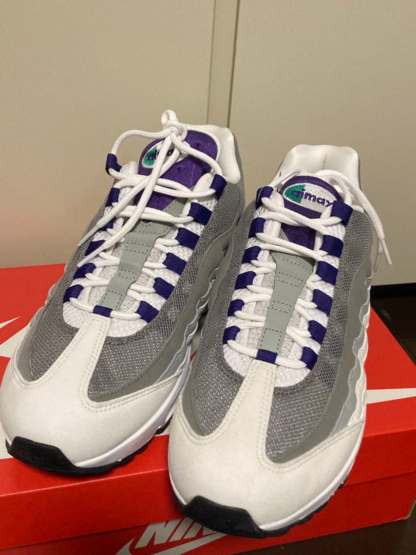 NIKE ナイキ エアマックス95 OG グレープ w29cm