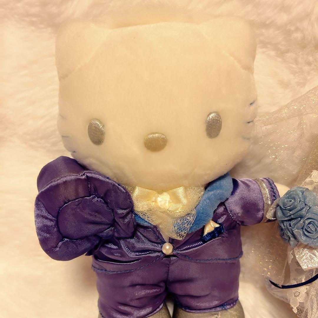 希少レア　ハローキティ　ダニエル　ぬいぐるみ　ウェディング　平成レトロ