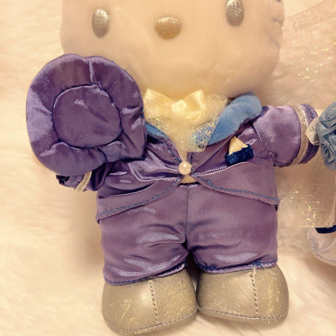 希少レア　ハローキティ　ダニエル　ぬいぐるみ　ウェディング　平成レトロ