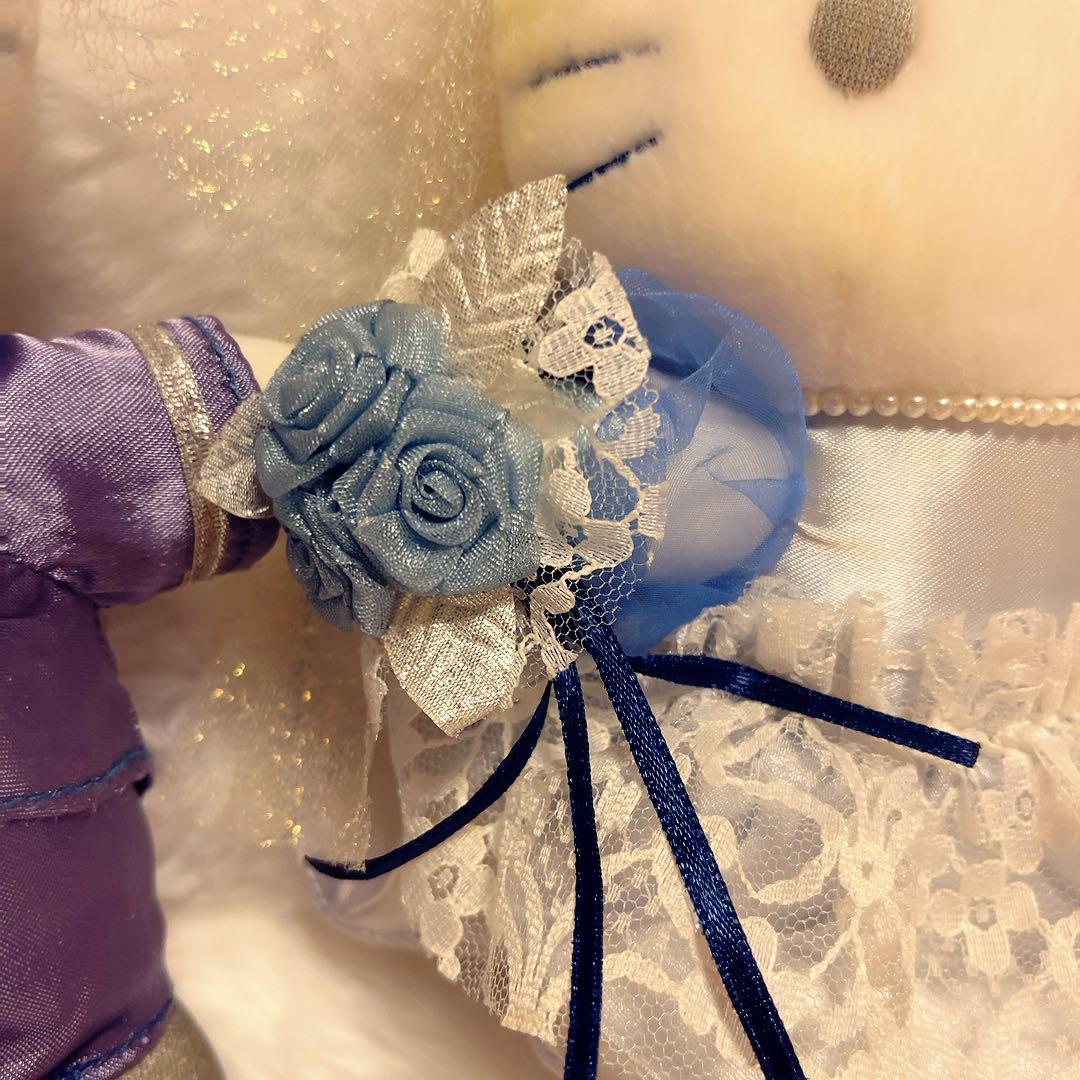 希少レア　ハローキティ　ダニエル　ぬいぐるみ　ウェディング　平成レトロ