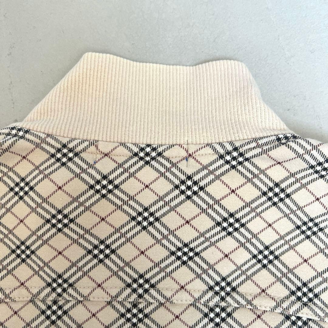 バーバリーブルーレーベル　ジップアップジャケット ノバチェック y2k