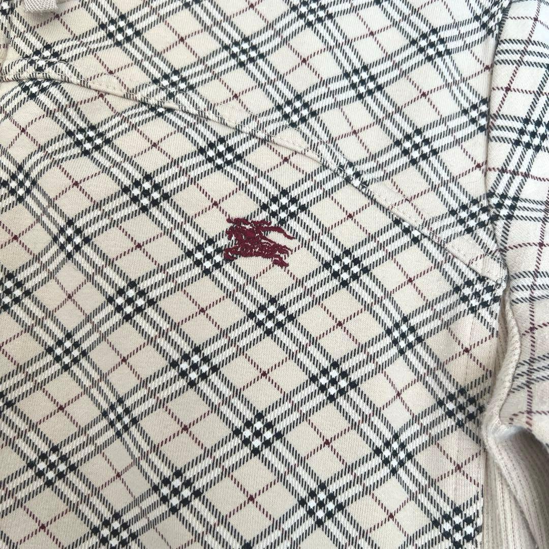 バーバリーブルーレーベル　ジップアップジャケット ノバチェック y2k