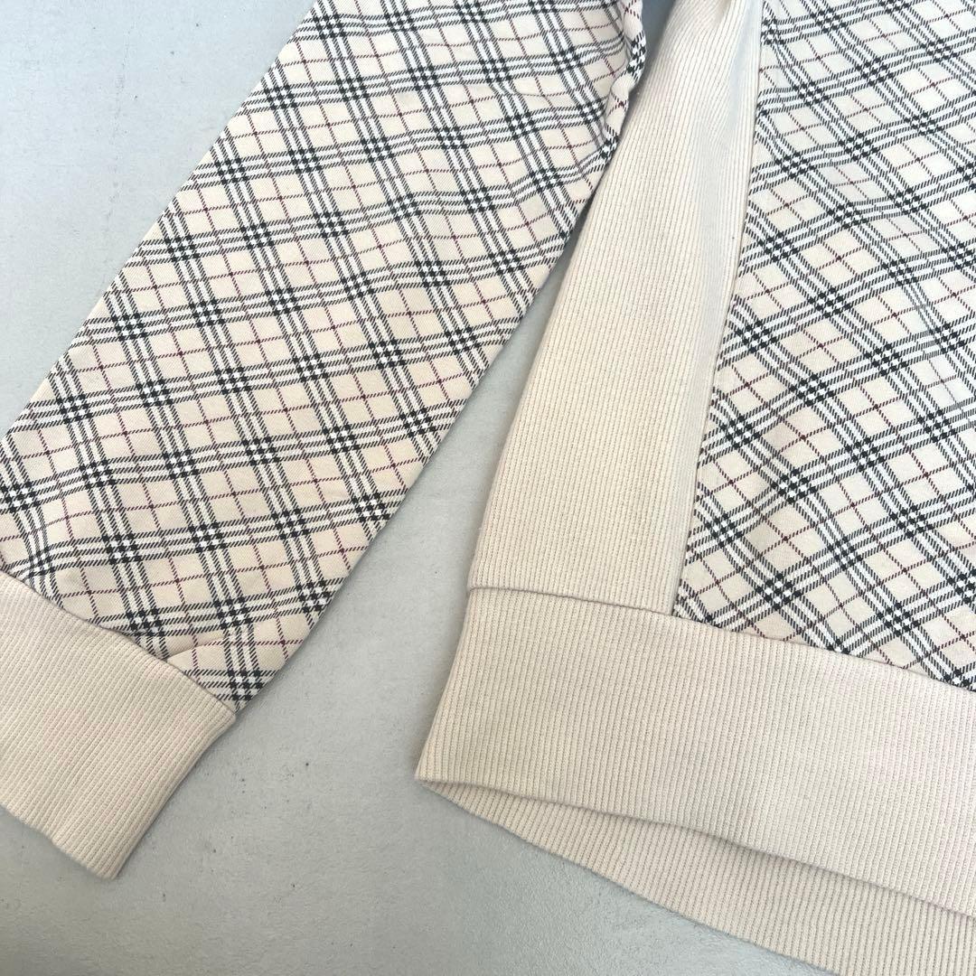 バーバリーブルーレーベル　ジップアップジャケット ノバチェック y2k