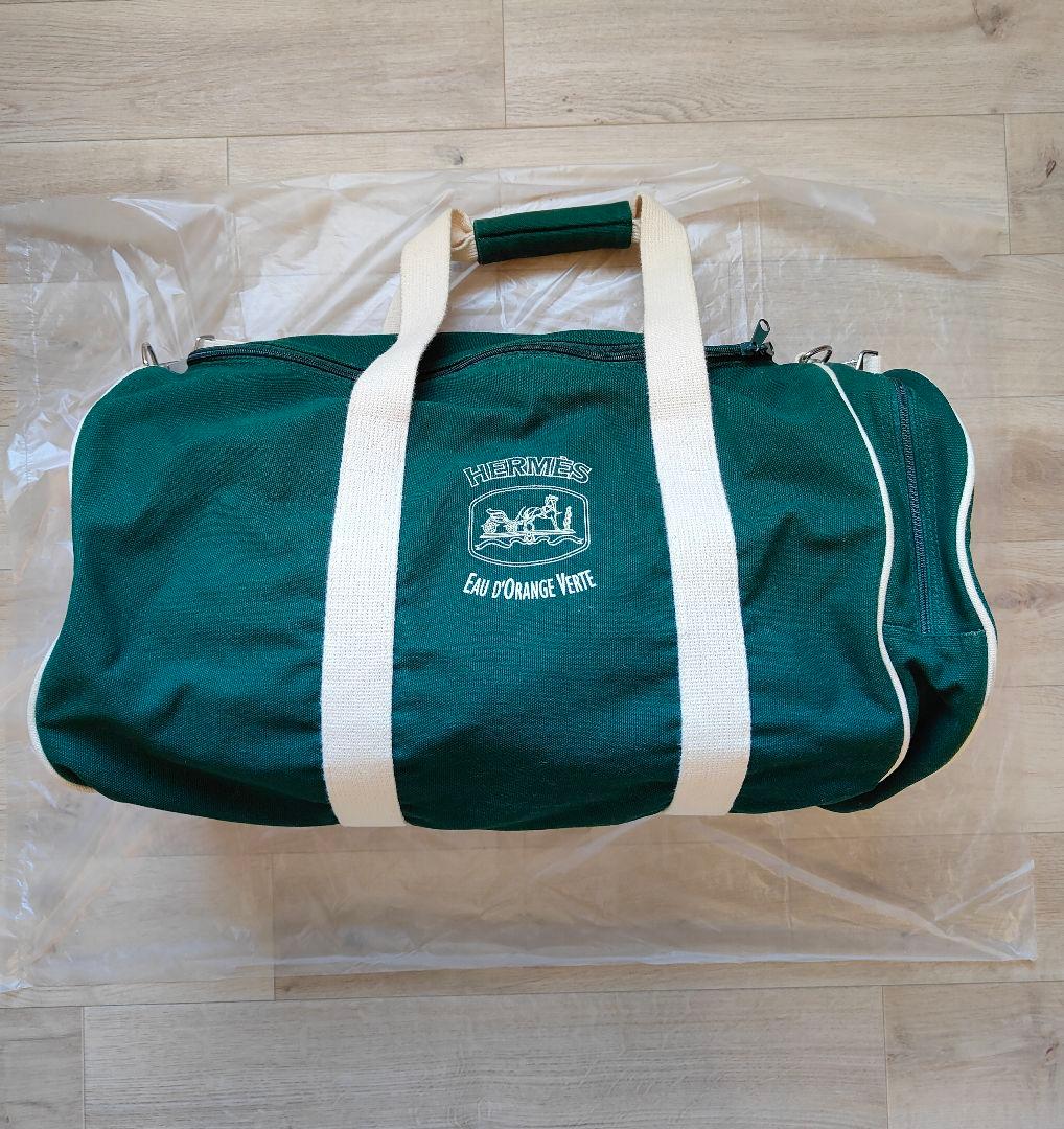 エルメス キャンバスボストンバッグ