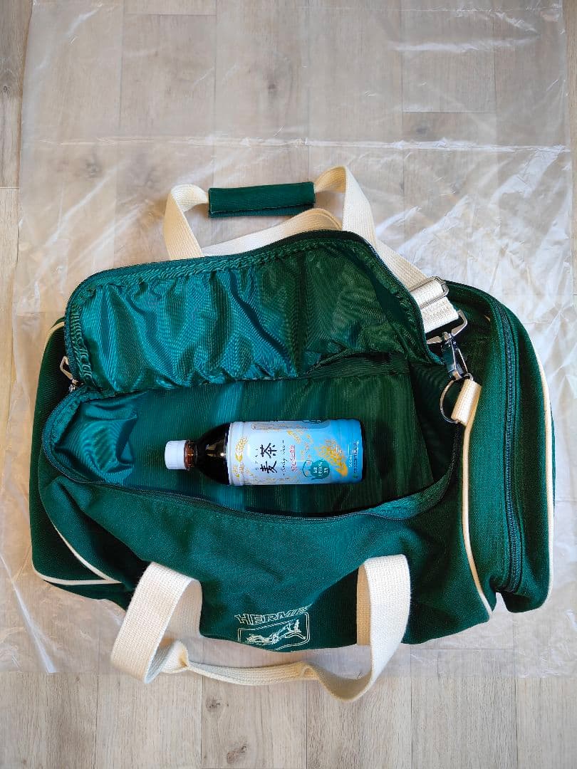 エルメス キャンバスボストンバッグ